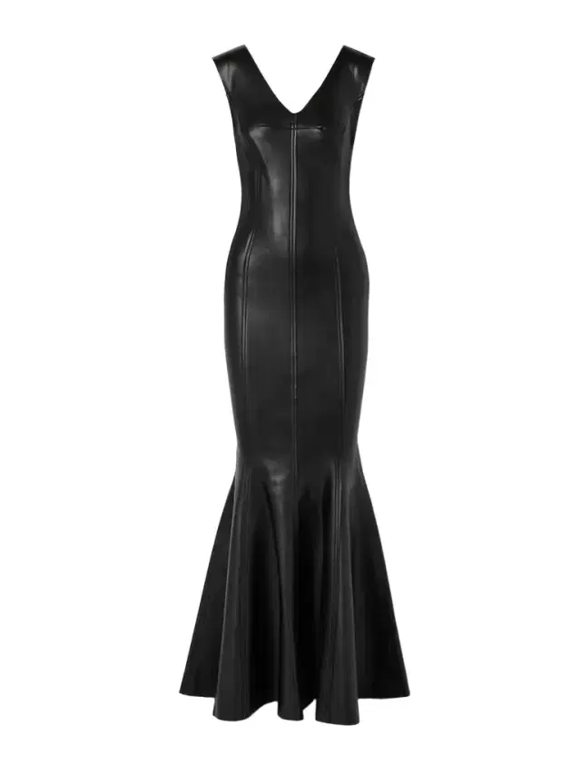 Grace Paneled Vegan Gown