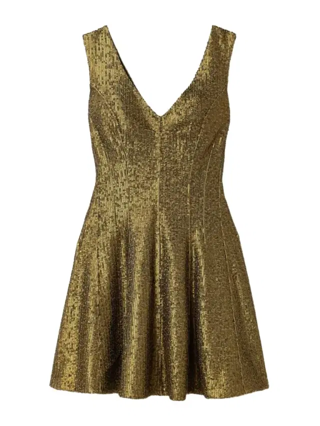 Grace Sequined Stretch-jersey Mini Dress