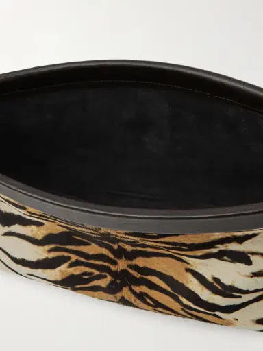 Alaïa Le Click Ew Medium Tiger-print Calf Hair And Leather Shoulder Bag | Thumbnail 5 Alaïa Le Click Ew Medium Tiger-print Calf Hair And Leather Shoulder Bag | Thumbnail 5