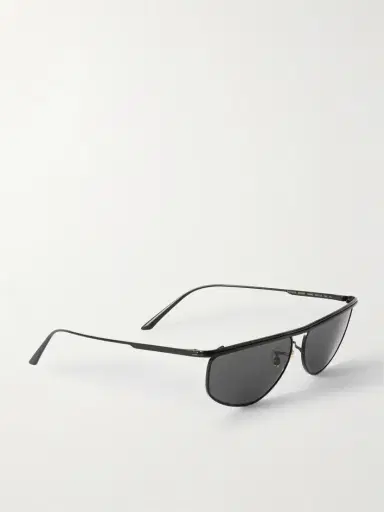 Oliver Peoples + Khaite 1986 D-frame Acetate And Metal Sunglasses | Thumbnail 3