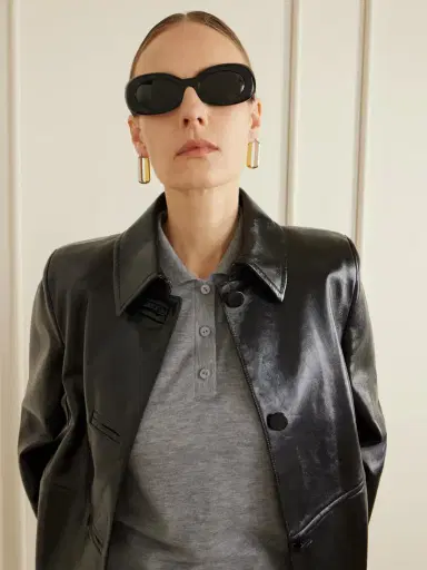 Oliver Peoples + Khaite Oval-frame Acetate Sunglasses | Thumbnail 2 Oliver Peoples + Khaite Oval-frame Acetate Sunglasses | Thumbnail 2