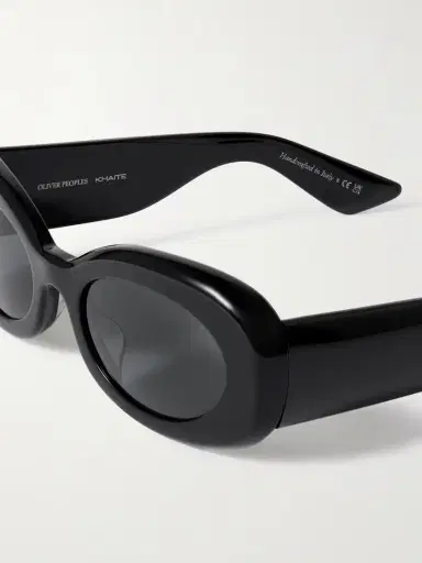 Oliver Peoples + Khaite Oval-frame Acetate Sunglasses | Thumbnail 4 Oliver Peoples + Khaite Oval-frame Acetate Sunglasses | Thumbnail 4