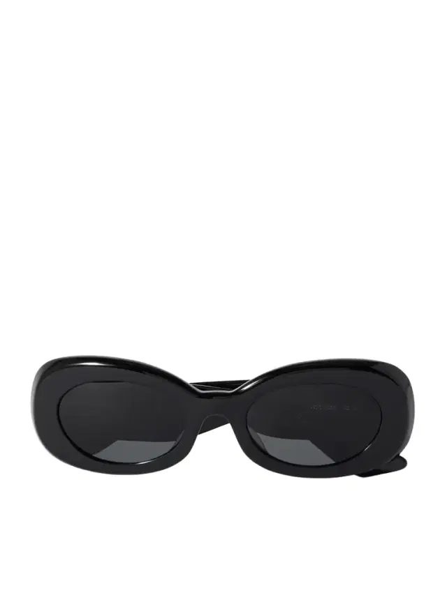 + Khaite Oval-frame Acetate Sunglasses