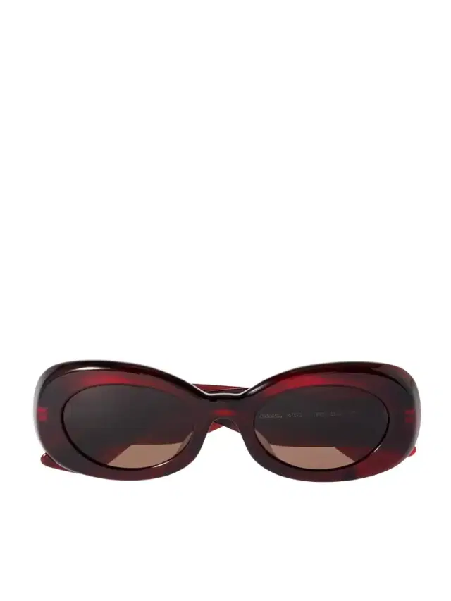 + Khaite Oval-frame Acetate Sunglasses
