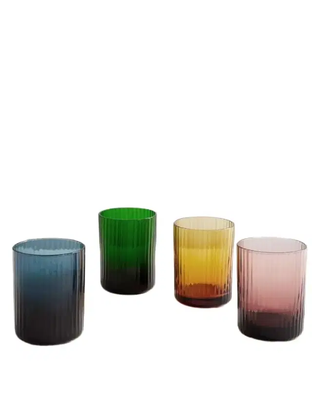 Set Of Four Murano Glass Tumblers