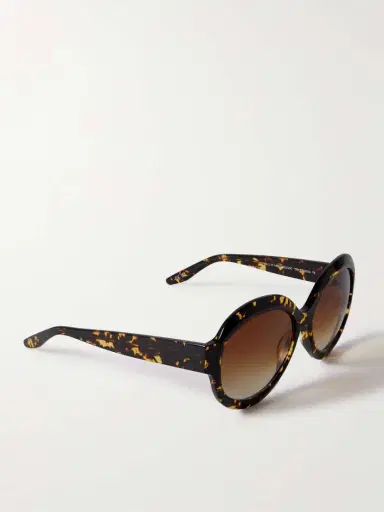 BARTON PERREIRA Orleandra Round-frame Tortoiseshell Acetate Sunglasses | Thumbnail 3 BARTON PERREIRA Orleandra Round-frame Tortoiseshell Acetate Sunglasses | Thumbnail 3