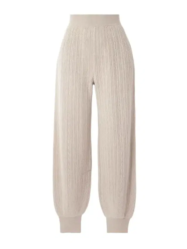 Loro Piana Plane Tree Ribbed Cashmere-blend Tapered Pants
