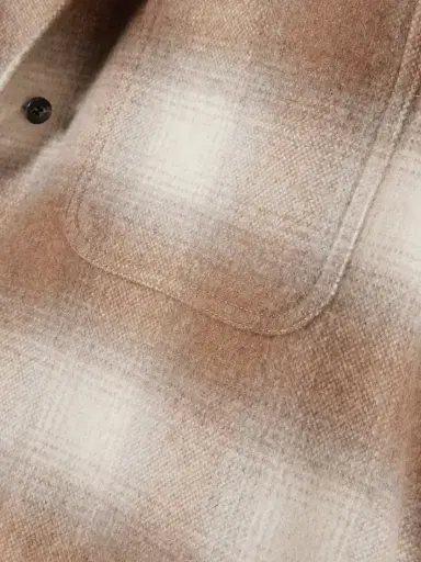 Loro Piana Checked Wool And Cashmere-blend Flannel Shirt | Thumbnail 5