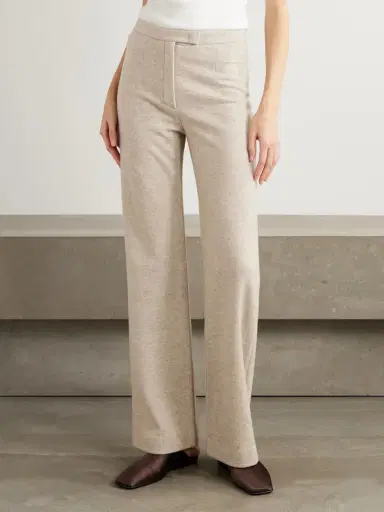 Loro Piana Robin Cashmere-blend Wide-leg Pants | Thumbnail 3