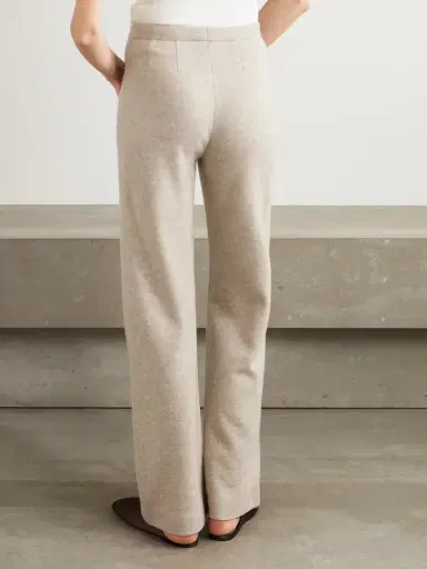 Loro Piana Robin Cashmere-blend Wide-leg Pants | Thumbnail 4
