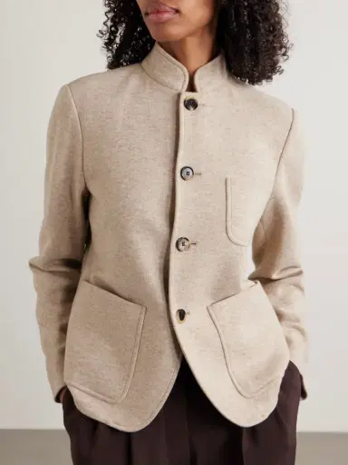 Loro Piana Mini Spagna Cashmere-blend Jacket | Thumbnail 3
