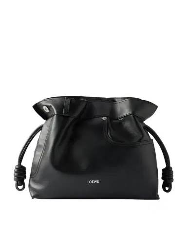 Loewe Flamenco Panta Medium Leather Clutch | Thumbnail 1 Loewe Flamenco Panta Medium Leather Clutch | Thumbnail 1