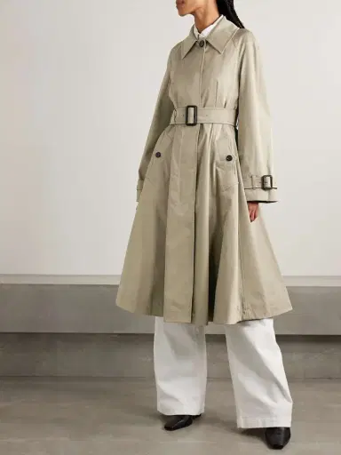 Burberry Ellingham Belted Cotton-gabardine Trench Coat | Thumbnail 3