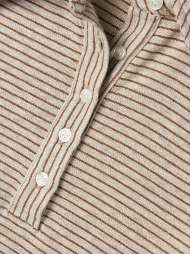 Citizens of Humanity Shara Striped Jersey Polo Shirt | Thumbnail 5 Citizens of Humanity Shara Striped Jersey Polo Shirt | Thumbnail 5