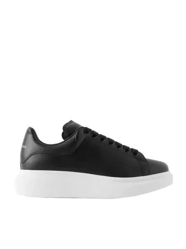 McQueen Exaggerated-sole Leather Sneakers | Thumbnail 1 McQueen Exaggerated-sole Leather Sneakers | Thumbnail 1