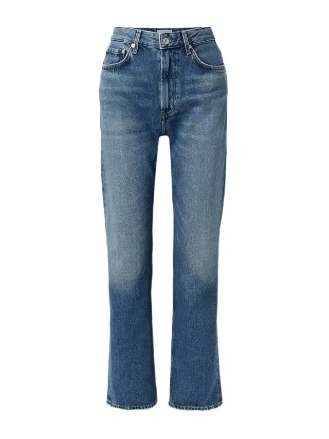 Zurie High-rise Straight-leg Jeans