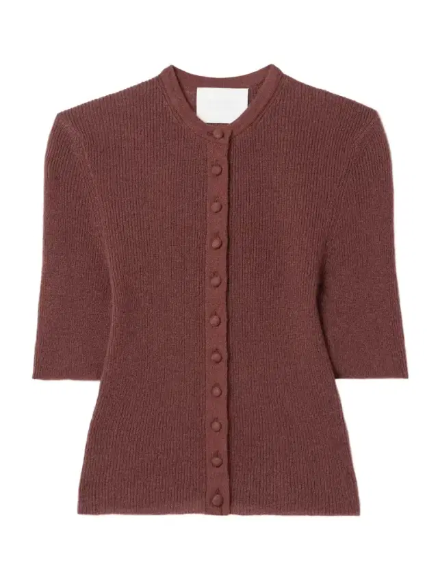 Tabitha Ribbed Wool And Cashmere-blend Cardigan