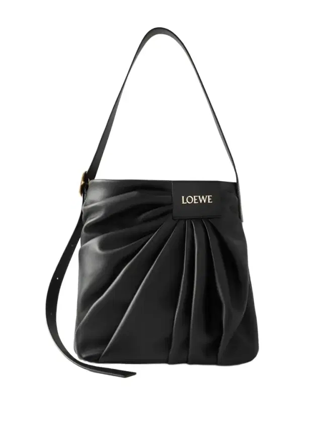 Featherlight Gathered Leather Tote