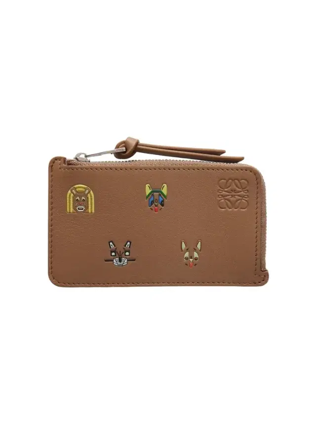 Loewe + Louis Wain Cats Printed Leather Cardholder