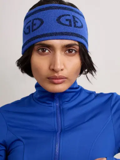 Goldbergh Lia Metallic Fleece-lined Wool-jacquard Headband | Thumbnail 2 Goldbergh Lia Metallic Fleece-lined Wool-jacquard Headband | Thumbnail 2