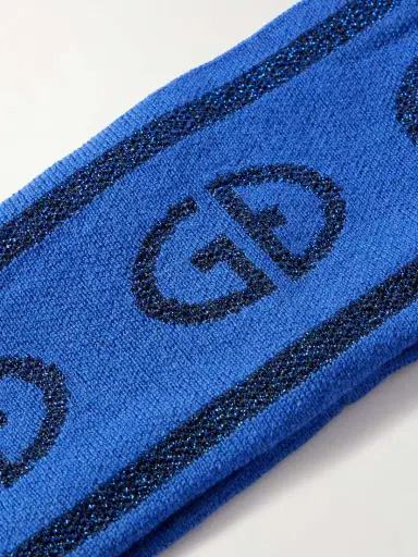 Goldbergh Lia Metallic Fleece-lined Wool-jacquard Headband | Thumbnail 3 Goldbergh Lia Metallic Fleece-lined Wool-jacquard Headband | Thumbnail 3