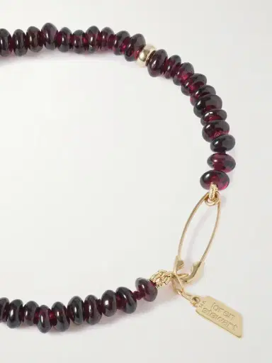 Loren Stewart Rosaline Fortune 14-karat Gold Garnet Bracelet | Thumbnail 3 Loren Stewart Rosaline Fortune 14-karat Gold Garnet Bracelet | Thumbnail 3