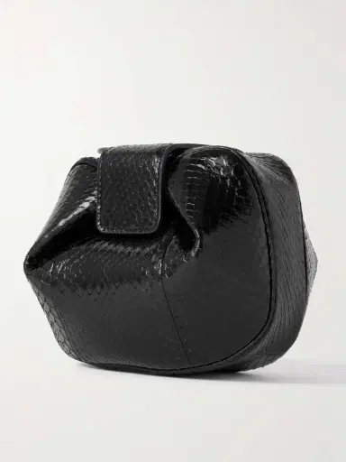 Gabriela Hearst Soft Demi Snake-effect Leather Clutch | Thumbnail 3 Gabriela Hearst Soft Demi Snake-effect Leather Clutch | Thumbnail 3