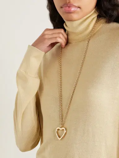 Roxanne Assoulin The Open Heart Gold-tone Necklace | Thumbnail 2