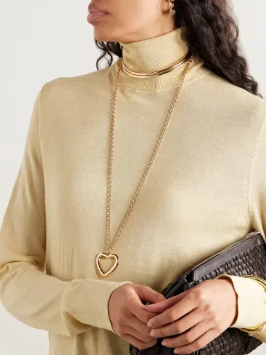 Roxanne Assoulin The Open Heart Gold-tone Necklace | Thumbnail 5
