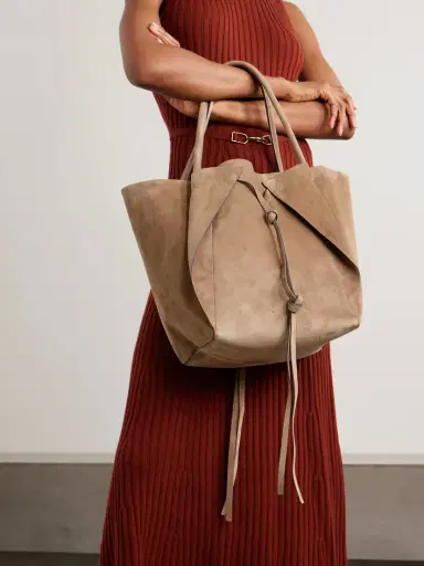 Gabriela Hearst Marija Tasseled Suede Tote | Thumbnail 2 Gabriela Hearst Marija Tasseled Suede Tote | Thumbnail 2