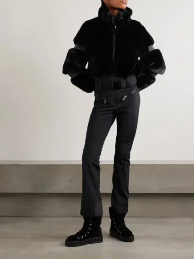 Goldbergh Lieke Belted Plush Ski Suit | Thumbnail 2