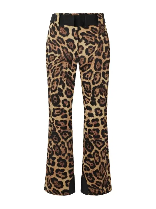 Minou Belted Leopard-print Ski Pants