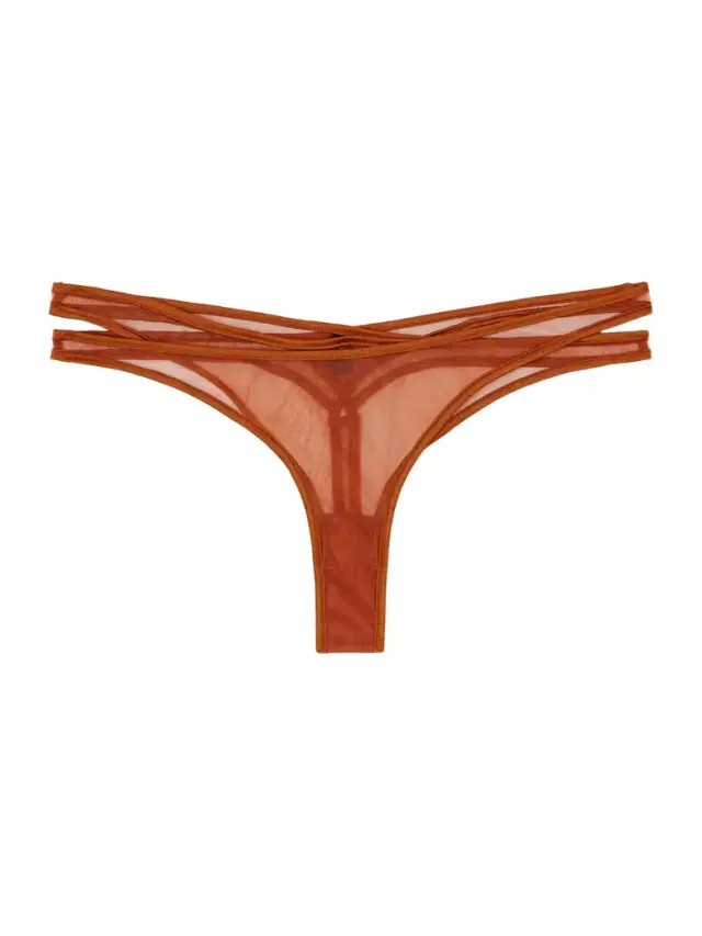 Maxim Cutout Layered Mesh Thong