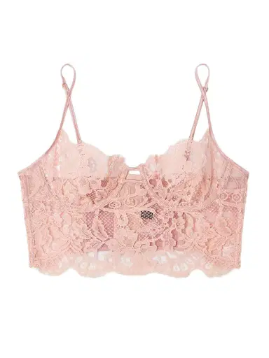 Kiki de Montparnasse Camille Stretch-silk Satin-trimmed Organic Cotton-blend Lace Underwired Bra | Thumbnail 1