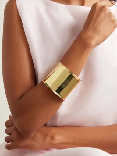 Dinosaur Designs Voyage Gold-plated Bangle | Thumbnail 2 Dinosaur Designs Voyage Gold-plated Bangle | Thumbnail 2