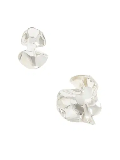 Dinosaur Designs Wave Silver-plated Earrings | Thumbnail 1