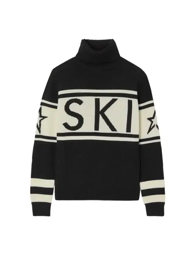 Schild Intarsia Merino Wool Turtleneck Sweater