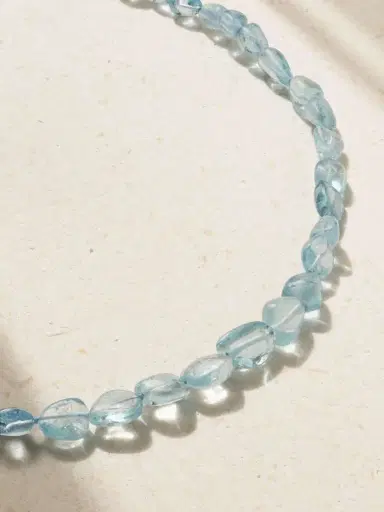 JIA JIA Arizona Jumbo Candy 14-karat Gold Aquamarine Necklace | Thumbnail 3