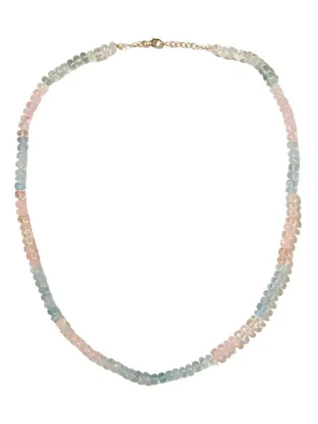 Gold Morganite Necklace