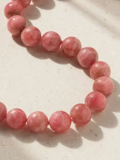 JIA JIA Gold Rhodochrosite Necklace | Thumbnail 4