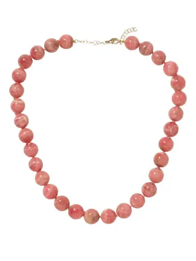 JIA JIA Gold Rhodochrosite Necklace | Thumbnail 1