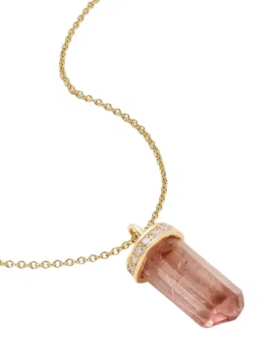 JIA JIA Gold, Tourmaline And Diamond Necklace | Thumbnail 1