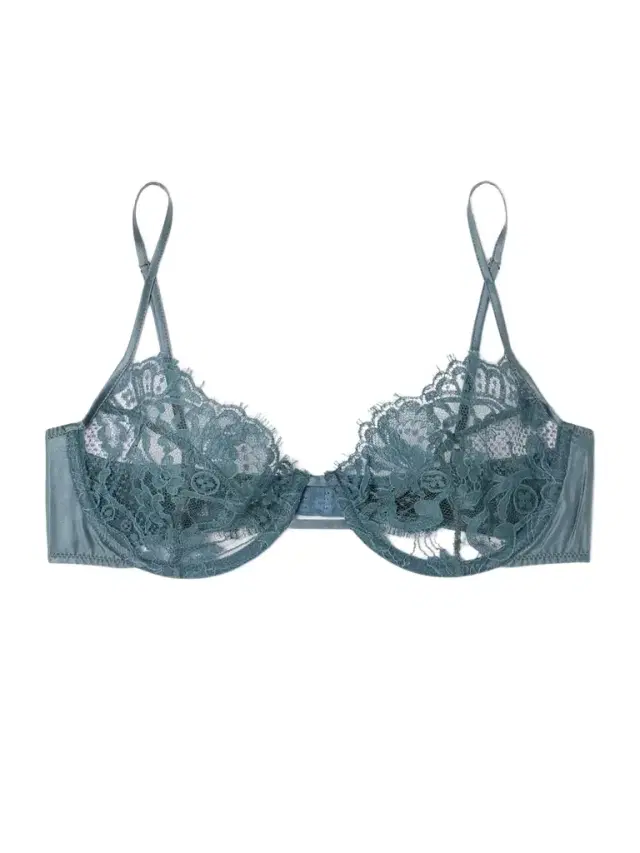 Camille Stretch-silk Satin-trimmed Organic Cotton-lace Underwired Balconette Bra