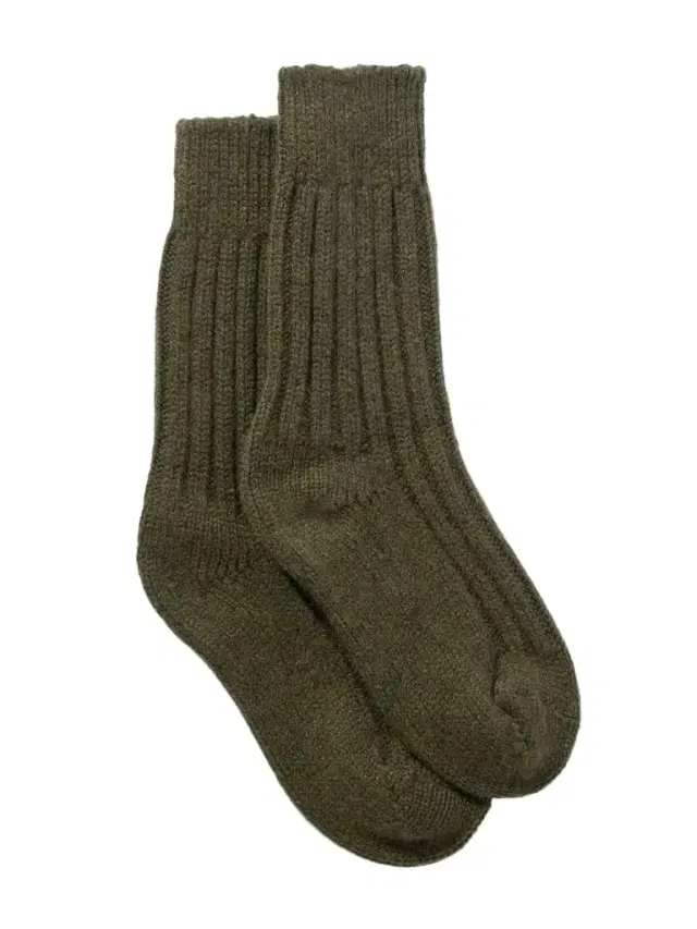 Yosemite Ribbed Cashmere Socks