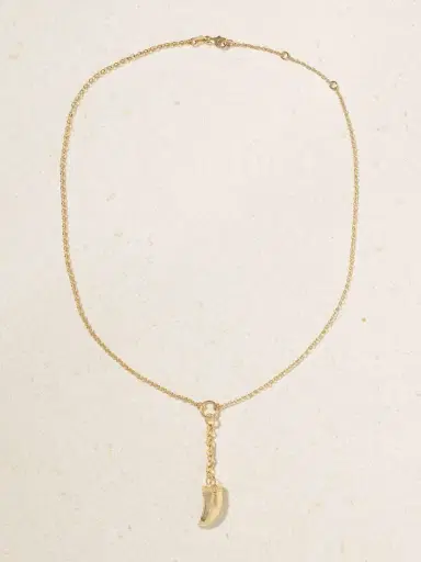 Foundrae Claw + Small Mixed Belcher 18-karat Gold Prasiolite Necklace | Thumbnail 4 Foundrae Claw + Small Mixed Belcher 18-karat Gold Prasiolite Necklace | Thumbnail 4