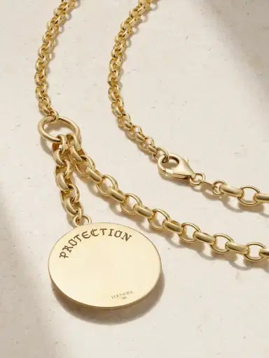 Foundrae Protection Triskele + Heavy Mixed Belcher 18-karat Gold Diamond Necklace | Thumbnail 3 Foundrae Protection Triskele + Heavy Mixed Belcher 18-karat Gold Diamond Necklace | Thumbnail 3