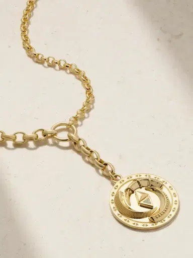 Foundrae Protection Triskele + Heavy Mixed Belcher 18-karat Gold Diamond Necklace | Thumbnail 1 Foundrae Protection Triskele + Heavy Mixed Belcher 18-karat Gold Diamond Necklace | Thumbnail 1