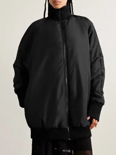 Norma Kamali Oversized Padded Shell Bomber Jacket | Thumbnail 3