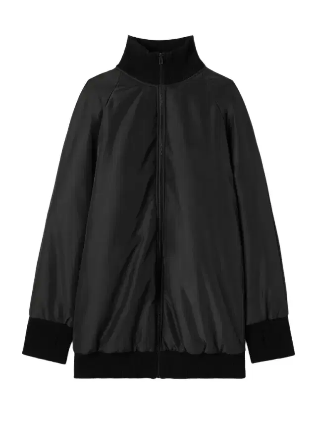 Oversized Padded Shell Bomber Jacket
