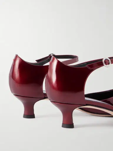 aeyde Tillie Metallic Patent-leather Pumps | Thumbnail 4